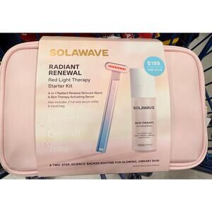 Solawave 4-in-1 Skincare Wand & Activating Serum Kit